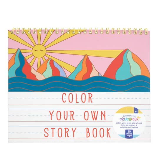 Summer Color Your Own Storybook by Creatology&#x2122;